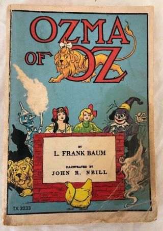 1975 Scholastic / Ozma Of Oz / Baum / John R.  Neill