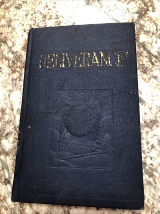 Deliverance By J.  F.  Rutherford 1926 First Edition Jehovah 