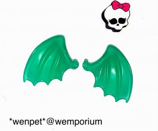 Monster High Doll Create A Monster Cam Dragon Green Pair Wings