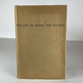 1954 Edition The Life Of Henry The Fourth The Yale Shakespeare Dj Hc