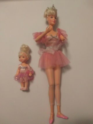Ballet Recital Barbie & Kelly Dolls 1997 Please Read