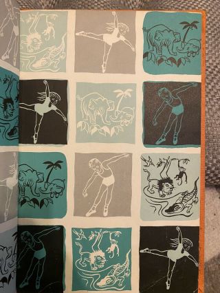 Rare Vintage Illustrated Childrens Book,  1955,  Let’s Dance A Story 2