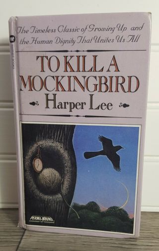 To Kill A Mockingbird 1960 Hardcover Book,  Harper Lee Warner Books (ex - Libris)