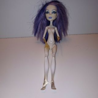 Monster High Doll Spectra Vondergeist Purple Hair Dot Dead Gorgeous Nude