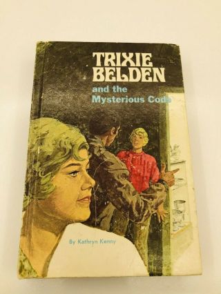 Trixie Belden And The Mysterious Code 7 Kathryn Kenny Vintage 1970 Hardcover