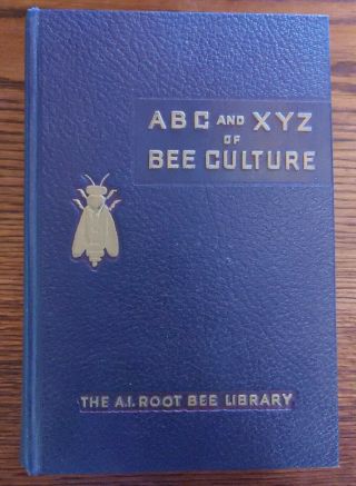 Vintage Abc Xyz Of Bee Culture Ai Root Bee Library 1974 35th Edition Book