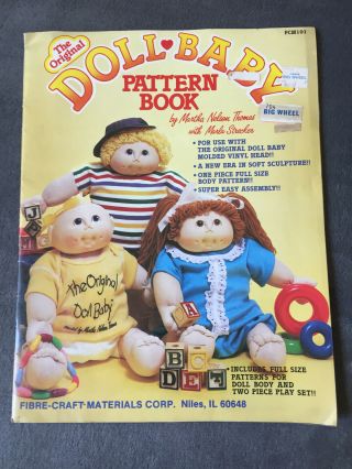 The Doll Baby Pattern Book Martha Nelson Thomas Cabbage Patch