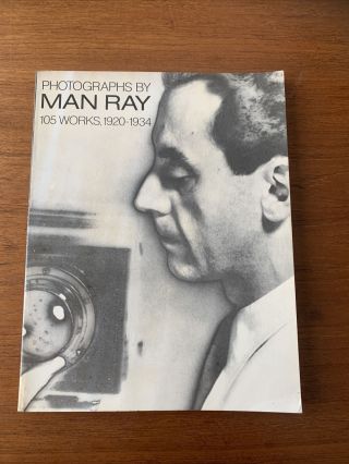 Photographs By Man Ray 105 1920 - 1934 Large Paperback Dover 1st Ed 1979