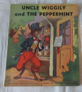 1939 Uncle Wiggily And The Peppermint By Platt & Munk
