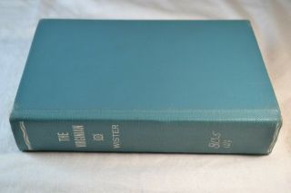 The Virginian By Owen Wister Vintage 1929 Hardcover