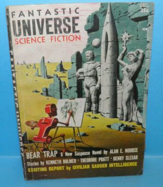Fantastic Universe Science Fiction December 1957 Pulp