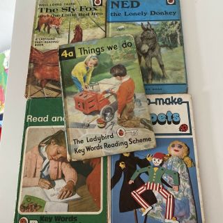 Vintage Ladybird Books - Set Of 5 - Various Titles