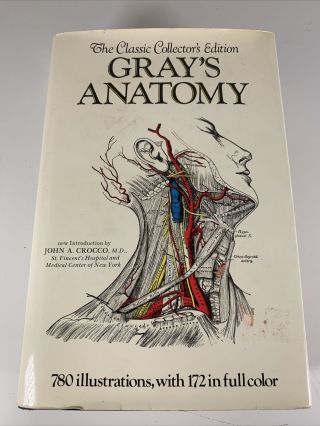 1977 Gray’s Anatomy The Classic Collector’s Edition By Henry Gray,  Illustrated
