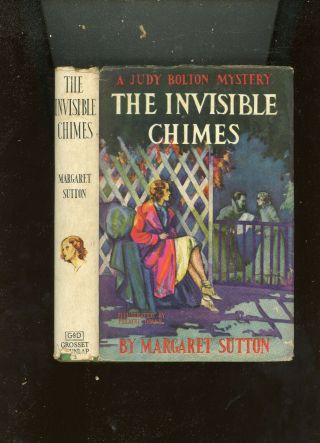 Girls Series Judy Bolton The Invisible Chimes Margaret Sutton G&d Dj