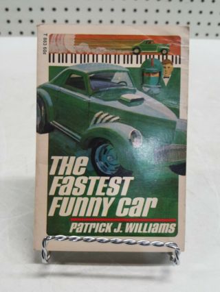 Vtg Fiction Pulp Book 1970 Hot Rod The Fastest Funny Car Patrick J Williams