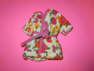Vintage Ideal Tammy Doll Clothes 1960s Terry Towel Cover Up Misty