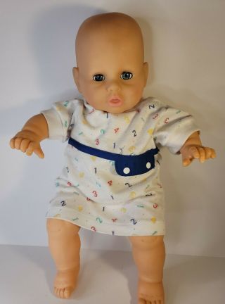 Vintage Eegee Baby Doll 19rg On The Neck.  18 Inches.