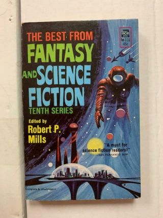 The Best From Fantasy And Science Fiction,  10th Series,  Daniel Keyes,  Davidson
