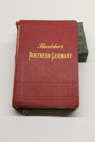 Vintage Baedekers Northern Germany All Maps Intact.