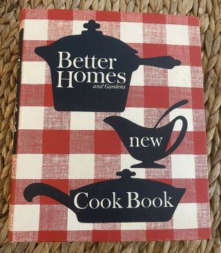 Vintage Better Homes And Gardens Cookbook 1962 Revised Edition 2nd Printing