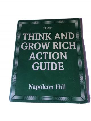 Think And Grow Rich Action Guide By Napoleon Hill Complements The Book
