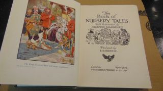 Circa 1914 The Book Of Nursery Tales Pictured By H.  M.  Brock