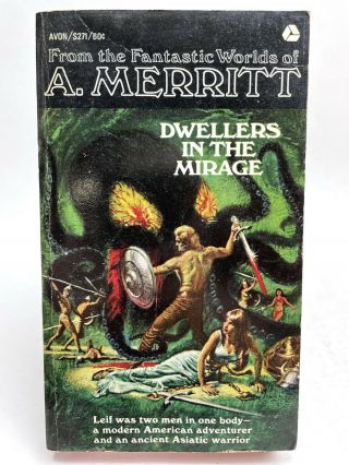 Dwellers In The Mirage A.  Merritt Avon S271 Fantasy 1st Printing Adventure