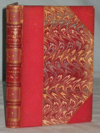 1866 Book The Poetical Of James Thomson Vol.  Ii Limited Edition