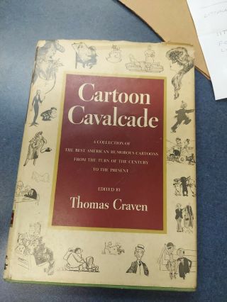 Cartoon Cavalcade Edit Thomas Craven Hb W Dj 1945 People 