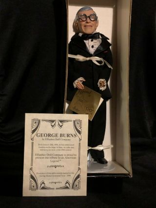 Effanbee George Burns 16 " Doll V529 Legends Series Never Out Of Box