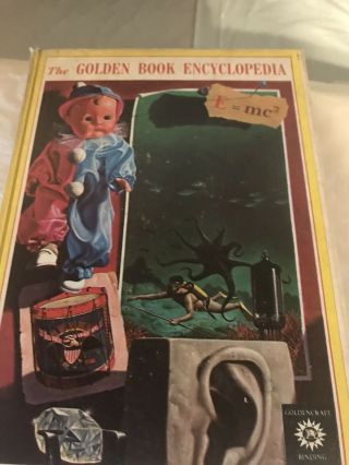 Vintage 1960 The Golden Book Encyclopedia Vol.  5