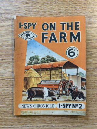 Rare 1950s News Chronicle I - Spy On The Farm No.  2 Price 6d.  No Entries.