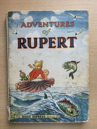 Rupert Annual 1950 - Adventures Of Rupert - Illustrated By Bestall Rare