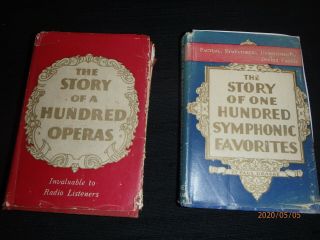 Two Small Books From 1940,  The Story Of A Hundred Qperas &the Story Of A Hundred