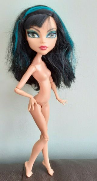 Monster High Doll.  Cleo De Nile Scaris City Of Frights.  No Clothes.