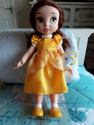 Belle - Disney Animator Series - 15 " Toddler Doll - Beauty And The Beast