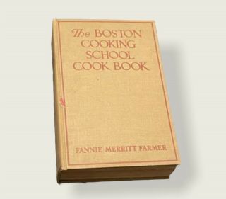 The Boston Cooking School Cook Book - Fannie Merritt Farmer