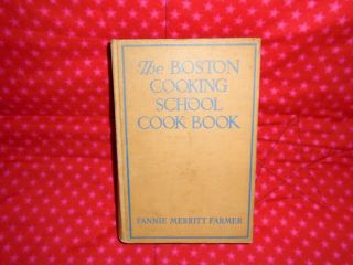 1943 The Boston School Cook Book 7th Edition