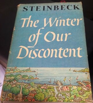 Books - Fiction - Literature - The Winter Of Our Discontent - Steinbeck - 1961