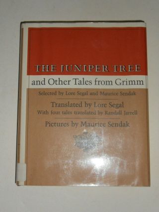 Vintage 1974 The Juniper Tree And Other Tales From Grimm Maurice Sendak Hb/dj