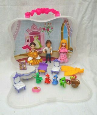 Disney Princess Little Kingdom Beauty & The Beast & Sleeping Doll Set
