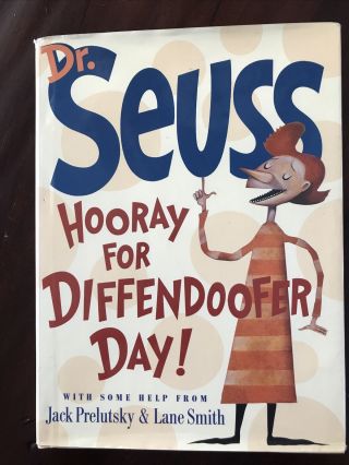 Hooray For Diffendoofer Day Dr Suess Book 1998 Teacher School Testing