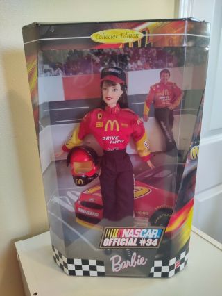 Nascar Official 94 Collector 1999 Barbie Doll Benefits Charity