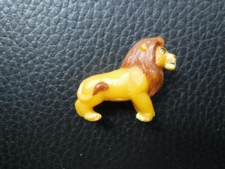 Vintage Disney Polly Pocket Lion King Pride Rock Mini Mufasa Figure 1” 1995