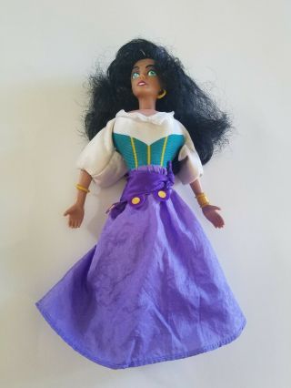 1996 Esmeralda Gypsy 10 " Doll Burger King Figure Disney Hunchback Of Notre Dame