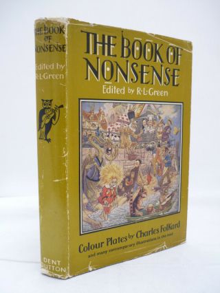 The Book Of Nonsense By Many Authors - Illustrated By Charles Folkard Hb Dj