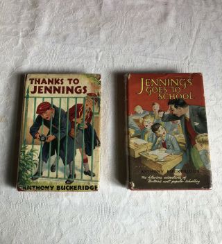 Bundle Thanks To Jennings & Jennings Goes To School Anthony Buckeridge Book