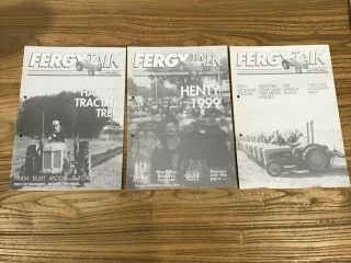Antique,  Fergy Talk Magazines,  January May September 1999,  Grey Ferguson Tractor
