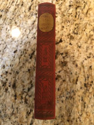 Charles Dickens,  Five Christmas Novels,  1939 The Heritage Press hardcover 2