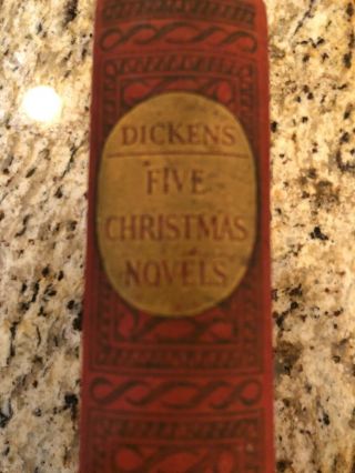 Charles Dickens,  Five Christmas Novels,  1939 The Heritage Press hardcover 3
